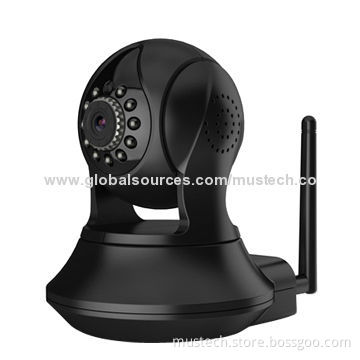 P2P Wireless Indoor IP Camera, H.264 720P HD PTZ with Wi-Fi IR-cut